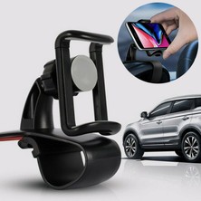 Unbrand Evrensel Araba Klip Telefon Standı Dönebilen Gps Dashboard Cep Telefonu Tutucu iPhone Galaxy Için Montaj Standı (Yurt Dışından)
