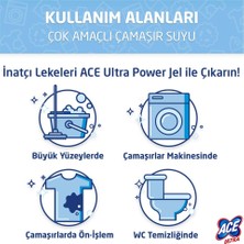 Ace Ultra Yoğun Kıvamlı Çamaşır Suyu Limon Tazeliği 750 ml x 12 Adet