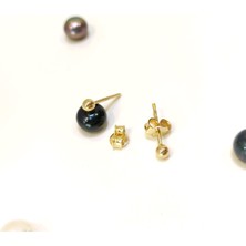 3mm Top Küpe Altın HD VİDEOLU