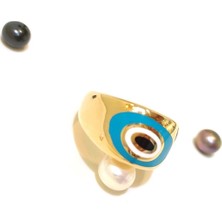 Mineli Göz Yüzük 14 Ayar Altın HD VİDEOLU