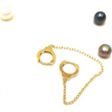 10mm Kelepçe Halka Küpe 14 Ayar Altın HD VİDEOLU