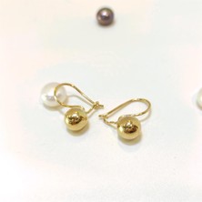 Altın Ofisi 7mm Sallanan Top Küpe 14 Ayar Altın Hd Videolu