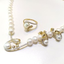 Altın Ofisi İnci Set Takım 14 Ayar Altın