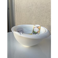 Daisy Elegant Döner Süzgeç Bpa Free 180 Derece Dönme Açısı 3 Litre Hacmi Bpa Free