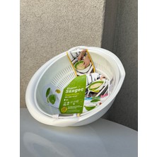 Daisy Elegant Döner Süzgeç Bpa Free 180 Derece Dönme Açısı 3 Litre Hacmi Bpa Free