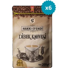 Hakkı Efendi Dibek Kahvesi 200 gr x 6 Adet