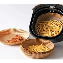 Daisy Airfryer Pişirme Kağıdı 100 Adet Yuvarlak Yağsız Fritöz Malzeme Ile Sızdırmayı Önler