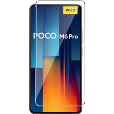 Poco M6 Pro Kırılmaz Cam Şeffaf 0.3mm Kılıf Dostu Temperli Ekran Koruyucu
