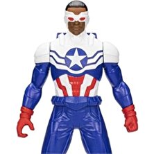 Captain America - Kaptan Amerika Beyaz Karakter Dev Figür - 24 cm