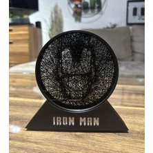 North Way Iron Man String Art Logo