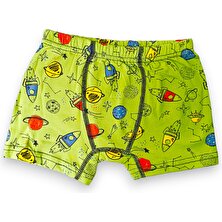 Poli Kids Erkek Çocuk Boxer 5'li Karışık Set