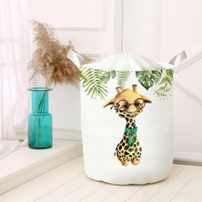 Store Amaçlı Oyuncak Saklama Kutusu Kirli Çamaşır Piknik Sepeti Katlanır Düzenleyici Keçe Model 40004