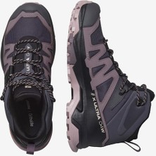 Salomon x Ultra 4 Mid Gtx W Lacivert Kadın Bot