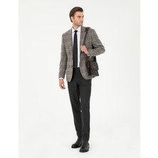 Pierre Cardin Erkek Antrasit Ex. Slim Fit Kumaş Pantolon 50293389-VR006