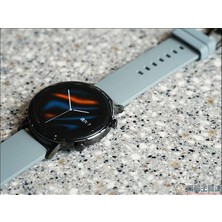 Huawei Watch Gt Ve Gt 2 42mm Uyumlu (20mm)  Fluoroelastomer Kayış,  Açık Mavi  (ORİJİNAL ÜRÜN)