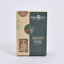 Biorootzo Artizan Bronz Kalıp Glütensiz ve Vegan Basmati Pirinç Fusilli 200 g