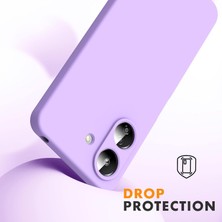 Dexmon Xiaomi Redmi 13C / Poco C65 Kılıf Yüksek Kalite 3D Kamera Korumalı Içi Kadife Lansman Liquid Silikon Kapak