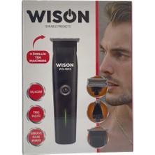 WISON WS-4040 3 In 1 Şarjlı Saç Sakal Traş