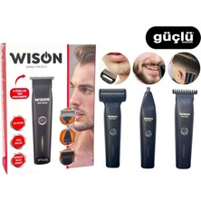 WISON WS-4040 3 In 1 Şarjlı Saç Sakal Traş