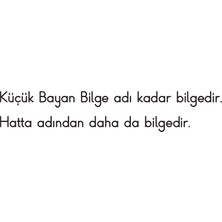 Küçük Bayan Bilge - Roger Hargreaves