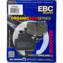 Ebc SFA425 2005-2006 Piaggio X9 250 Uyumlu Arka Fren Balatası Organik Balata