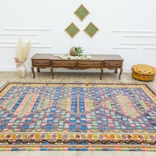 Soho Antiq Rabat Geometrik Desenli Fas Halı Kilim 205X344 cm