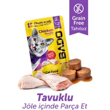 Bado Yetişkin Yaş Kedi Maması Tavuk Etli 85Gr 24'lü