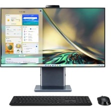 Acer Aspıre S27-1755 Intel Core I5-1240P 16GB 1TB SSD 27" Wqhd 1440P Windows 11 Home Parmak Izi Okuyucu All In One Bilgisayar DQ.BKDEM.001