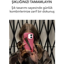 Iphone 12/12 Pro Uyumlu Ruj Bölmeli Silikon Lips Kılıf Kapak