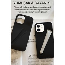 Iphone 12/12 Pro Uyumlu Ruj Bölmeli Silikon Lips Kılıf Kapak