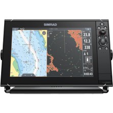 Simrad Nss EVO3S 12 Multifonksiyon Balık Bulucu Gps Chartplotter Ekran