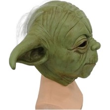 Yanglu Usta Yoda Maskesi Cosplay Kostüm Lateks Maske (Yurt Dışından)