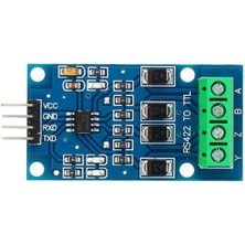 Roboyol Store MAX490 Ttl To RS422 Sinyal Çevirici Haberleşme Modülü Çift Yönlü 1000 Metre 2.5mbps Dc 5V Full