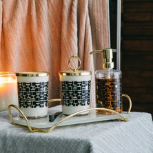 Decorium Monochrome 4 Parça Cam Banyo Takımı 9-04010032