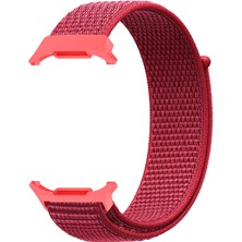 Adige Samsung Galaxy Watch Ultra 47MM Kordon Kayış Cırt Cırtlı Kumaş