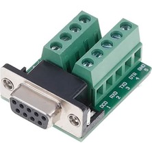 Roboyol Store Db9 To Dip Adaptör Dişi 9 Pin RS232 Com Port Klemens Çevirici Uyumlu