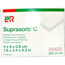 Lohmann Rauscher Suprasorb C Kolajen Yara Örtüsü 4x6x0.8 Cm 5 Adet