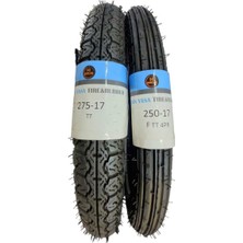 IRAN YASA TIRE & RUBBER 275-17 Tt /250-17 Tt 100 Lük Cup Ön Arka Takım Set Iran Yasa