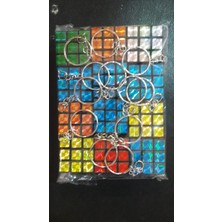 Öz Trend Store Mini Rubik Zeka Küpü (Sabır Küpü) Zeka Küpü ANAHTARLIK12 Adet