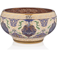 Decorium Selimiye 23 cm Dekoratif Cam Kase 9-03010449