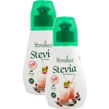 Fibrelle Stevialı Sıvı Tatlandırıcı 200 ml Stevia Bazlı 2 Adet