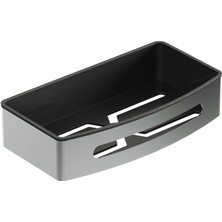 Aqua Bagno Smart Tekli Süngerlik 24 x 12,5 Cm. , Parlak Krom