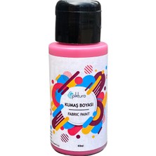 Piktura Sedefli Pembe Renk Kumaş Boyası 60ml (simli)