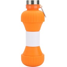 Love Chen 650 ml Katlanabilir Silikon Seyahat Taşınabilir Büyük Kapasiteli Spor Su Şişesi (Yurt Dışından)