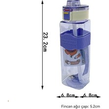 Love Chen 720 ml Yüksek Görünümlü Plastik Kare Pipetli Taşınabilir Su Isıtıcısı (Yurt Dışından)