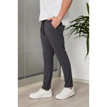 Antrasit Renk Paraşüt Kumaş Jogger Pantolon