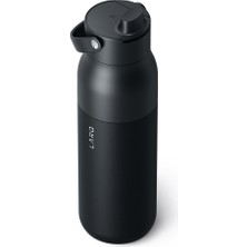 Larq Swig Top Obsidian Black Termos 1 L