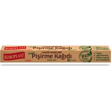 Koroplast Hazır Kesilmiş Doğal Pişirme Kağıdı 42 x 37 cm 60 Lı