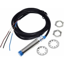 Roboyol Store LJ12A3-4-Z/BY Endüktif 4mm Metal Algılayıcı Sensör Pnp No Temassız Proximity 3 Telli Dc 6V-36V