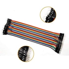 Roboyol Store 20CM 40 Pin Erkek Erkek Dupont Kablo Breadboard Atlama Kablosu Jumper Kablo